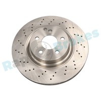 2X RAP Brakes Bremsscheibe R-D0073 FüR MERCEDES-BENZ