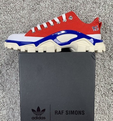 Adidas x Raf Simons Detroit Runner Red Men's 5 NWT Designer Collab