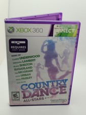 Country Dance All-Stars Microsoft Xbox 360 Kinect Video Game 2011 Dancing Music