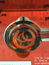 Marlboro Ashtray Personal Glass Horseshoe Ashtray 