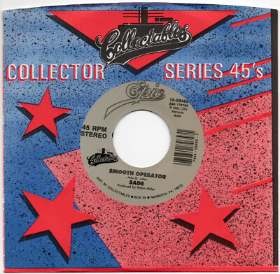 7'' Sade - Smooth Operator / Hang On ... - MINT-Rarität! - ungespielt - unplayed!
