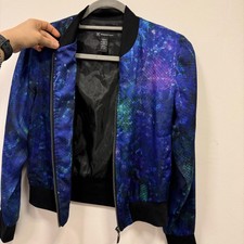 Vibrant Mermaid Bomber Jacket
