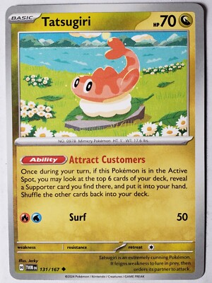 Tatsugiri 131/167 NM / M - Twilight Masquerade Pokemon Card