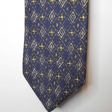 Ralph Lauren Chaps all silk tie with diamond accents made in USA