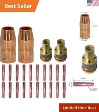 Mig Welding Accessory Kit 0.030" Contact Tips Nozzles Diffusers for Hobart