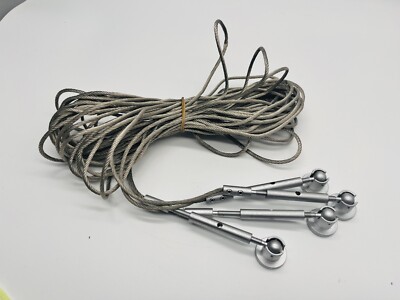 Oligo, Ingo Maurer Seilsystem  Ersatzteile, Seile 2x 4,2 Meter 