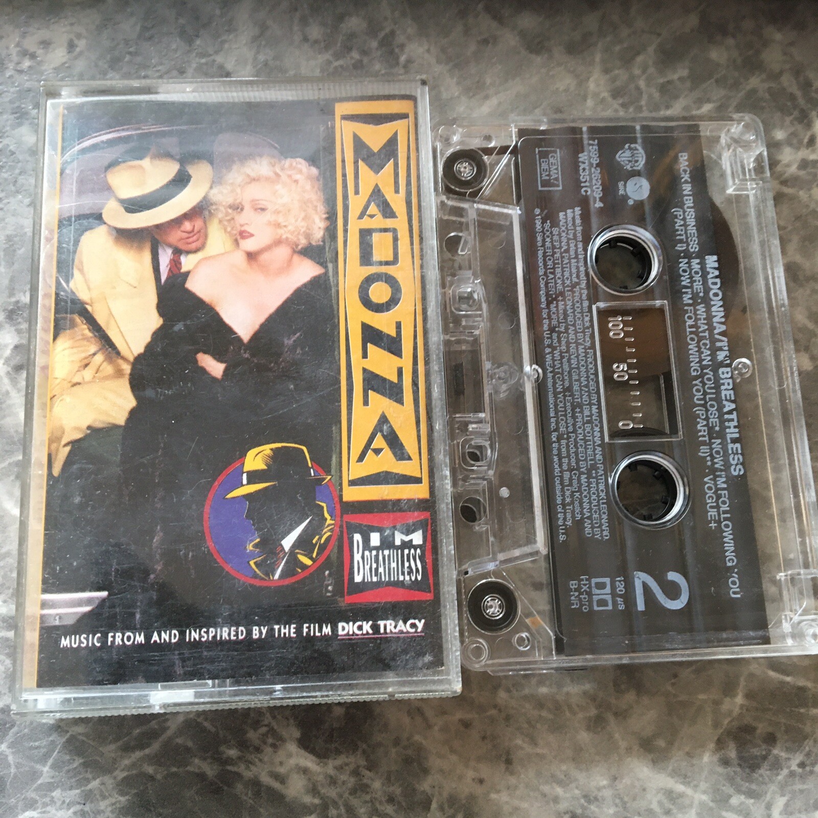 I'm Breathless by Madonna (Cassette, 1990)