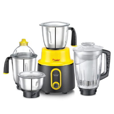Prestige Delight Plus 750 W Mixer Grinder (With 3 SS Jars and 1 Juicer Jar) New