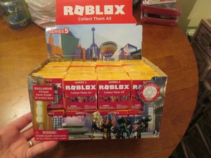 Details About Roblox Series 5 Mystery Box Full Case 24 Blind Cubes W Virtual Codes New Deal -