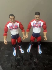 Jakks Pacific Classic 24 British Bulldogs Wrestling Figures WWE Dynamite Davey