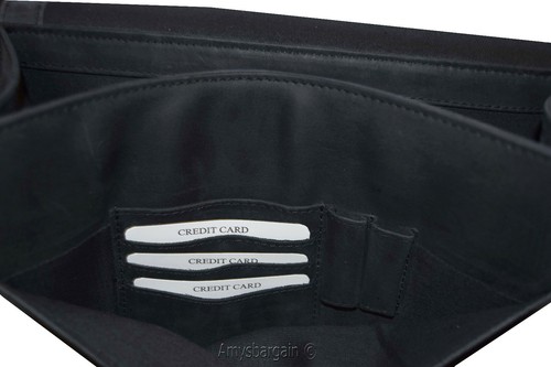 Bolso Hombre, Cuero Hombre Bolso de Hombro Caballero Bolso de Cuero Nubuck Bolso de Cuero - Imagen 11 de 12