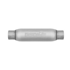 Dynomax Performance Exhaust 24215 Bullet Muffler Race Series 4 Round Center