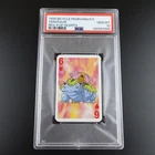 PSA 10 Venusaur 6 of Hearts Graded Pokemon Mini Bicycle Card