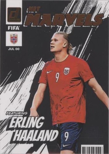 2024-25 Panini Donruss Erling Haaland SILVER CUBIC #96 SP NORWAY