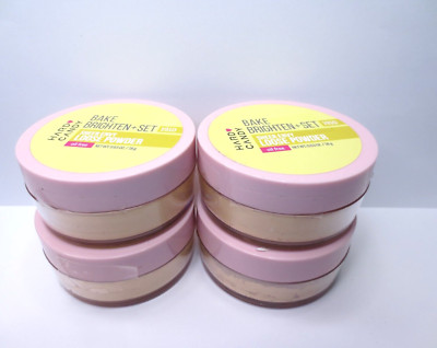 HARD CANDY BAKE BRIGHTEN & SET FINISHING POWDER 1910 0.63 OZ *LOT OF 4* SEALED