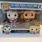 Funko Pop! The Joker(Beach) & Harley Quinn Heroes DC Super Heroes 2 Pack
