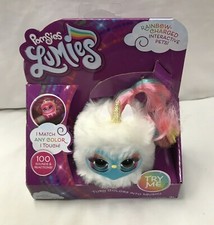 Pomsies Lumies SPARKLE RUSH Changes Color Rainbow Unicorn Interactive Pet New