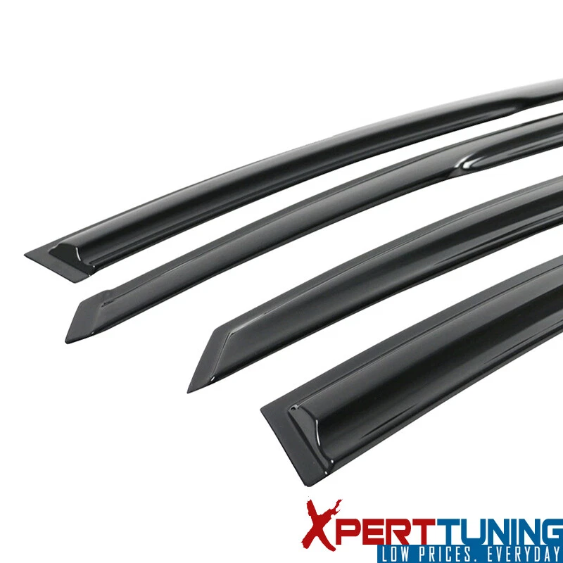 Se adapta a 11-14 Hyundai Sonata Mugen Estilo Acrílico Ventana Viseras Ventilación Deflector 4 Piezas Foto 3 de 4