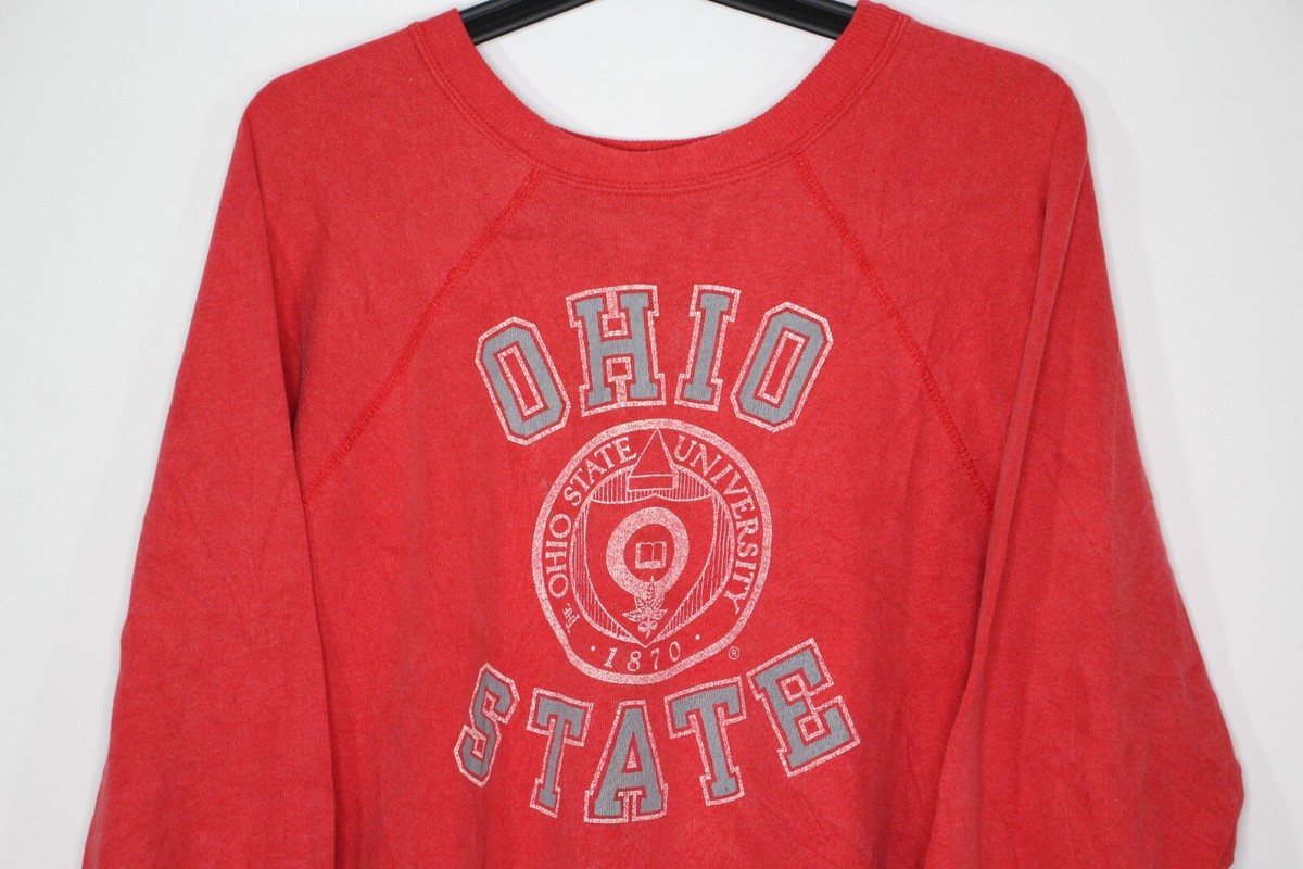 Vintage Champion Mens Large 80's Ohio State Distressed Vintage Champion Mens Large 80's Ohio State Distressed
