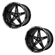 VMS Racing V-Star 5 Spoke Wheel Rim 17x11 5x120 +2  Et 5x4 3/4” 6" BS 73.1 CB 2X