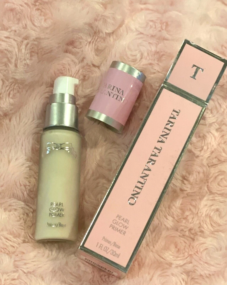 Tarina Tarantino Pearl Glow Primer, 1 oz., tamaño completo, nuevo en caja Foto 2 de 3
