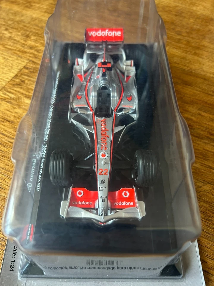 SCALA 1:24 F1 McLAREN MP 4/23 - Lewis Hamilton 2008 - CONFEZIONATO NUOVO - - Immagine 3 di 3