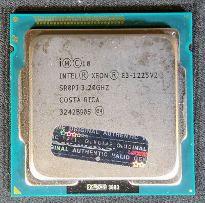 Intel Xeon E3-1225V2 3.2GHz Quad-Core (CM8063701160603) Processor