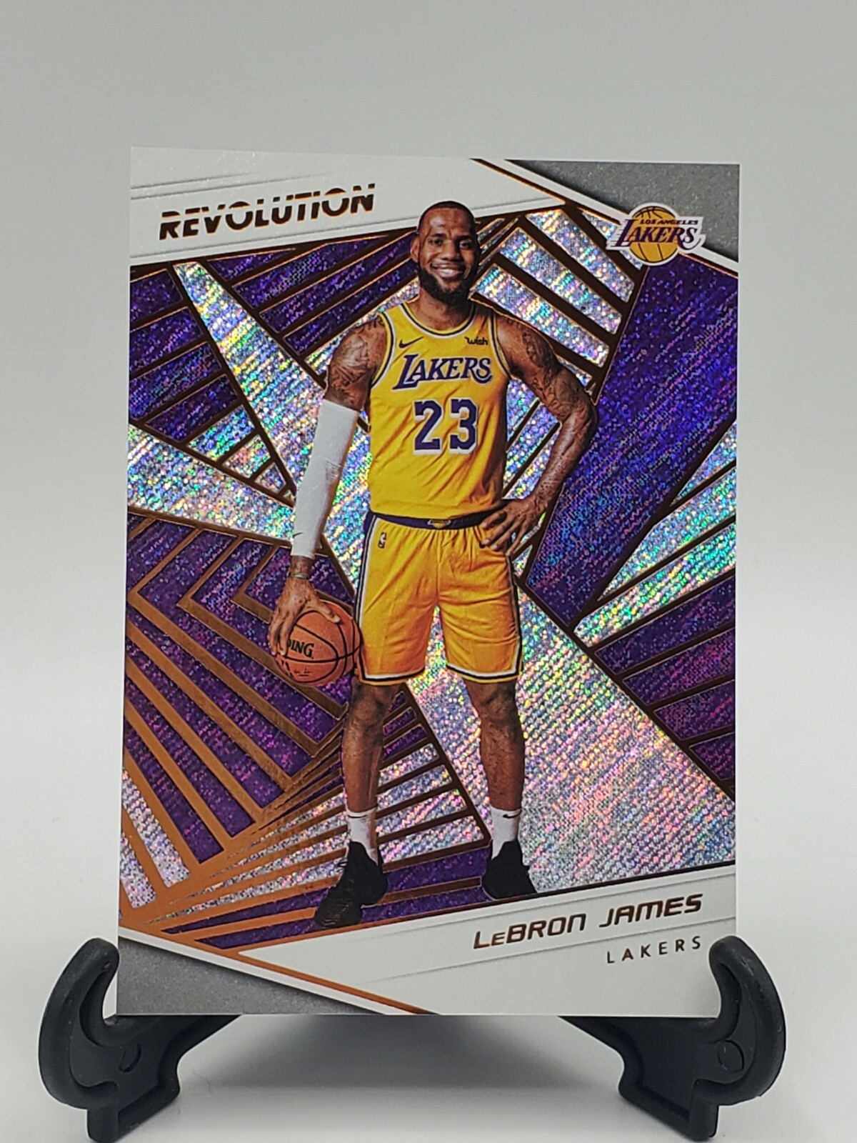 2018-2019 Panini Revolution Basketball #30 Lebron James Card 1st Laker Season
