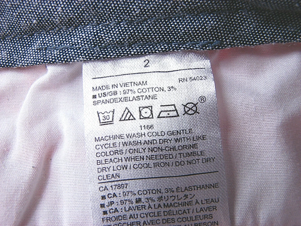 Pantalones Cortos Banana Republic Estampado Melocotón Talla 2 [30 pulgadas cintura 4 1/2 pulgadas entrepierna] Foto 4 de 4