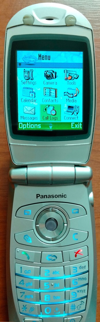 Panasonic X700 Mobile Phone - ULTRA RARE | eBay