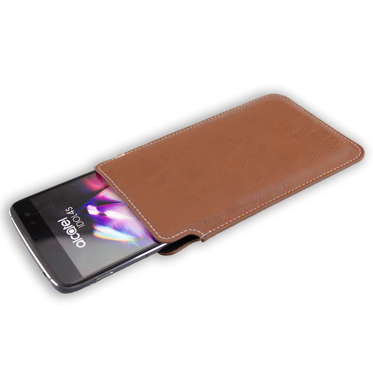 Housse De Téléphone Caseroxx Slide Poche Pour Doro 6620/6621 - Vert, Cuir Artificiel - Neuf Sous Garantie 3 Mois