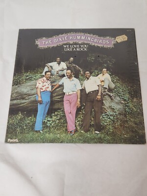 Rare Collectible The Dixie Hummingbirds  We Love You Like A Rock Vinyl 1973