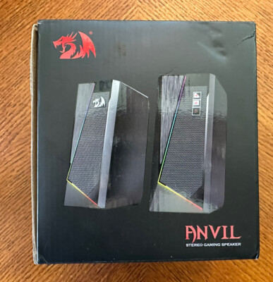 Anvil Stereo Gaming Speakers Red dragon GS520