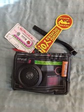 111 PARCEL AUDIO COUTURE WALKMAN /MP3 CARRYI NG CASE WITH SPEAKER NEW WITH TAG