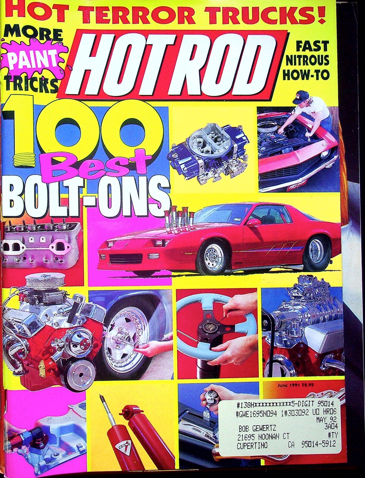 Lot of 12 Hot Rod Magazines - Classic Custom Car & Muscle Car Issues #25