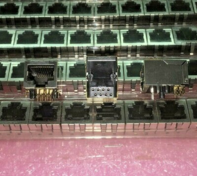 (25 PIECE LOT) 3251H-8806-1A, CONN, TELECOM/DATACOM, JACK, 8CONT, RJ45, R/A