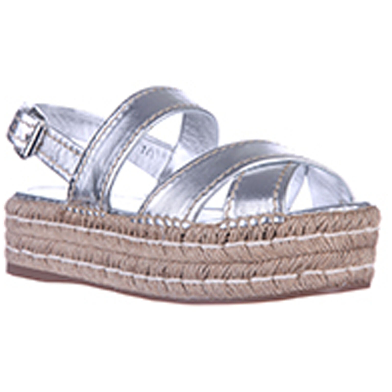 PRADA SANDALES FEMME EN CUIR NEUF silver silver silver 3A5 4406e8 PRADA SANDALES FEMME EN CUIR NEUF silver silver silver 3A5 4406e8