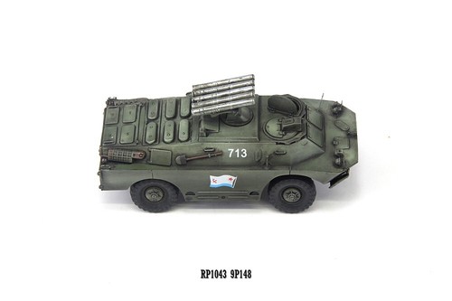 S-Modell 1/72 Russian BRDM-2 with 9p148 ATGM Marine Corps Fertigprodukt#RP1043 - Bild 4 von 7