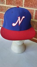 Nashville Sounds Hat Cap New Era Size 6 7/8 Fitted 59Fifty MiLB Baseball Blue