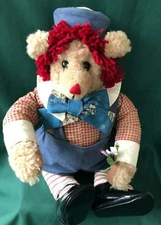MATI'S ORIGINALS - 18" RAGGEDY ANDY BEAR - ANDREW