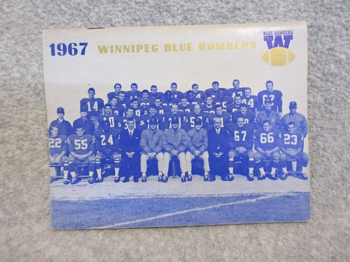 1968 Winnipeg BOMBER BLUE BOOK CFL 48 Page MEDIA GUIDE Nr MiNT - Picture 2 of 2