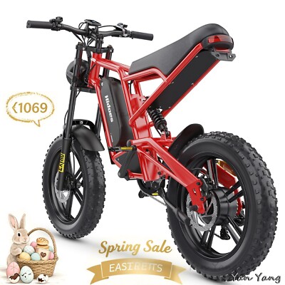 Electric Bike 250W, 20'' Fat Tyre E-Mountain Bike, electric