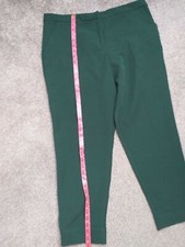 Asos Green Cropped Pants Size 18 READ DESCRIPTION 