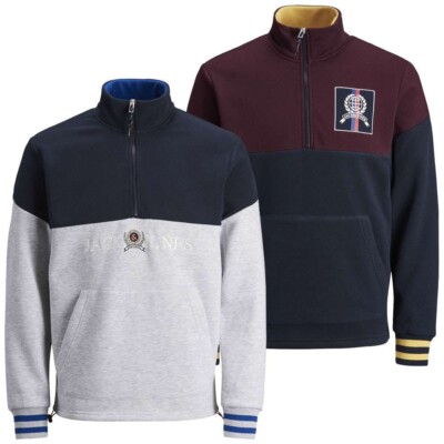 Half Zip Sweatshirt Sweatshirt Von Jack And Jones JACK JONES