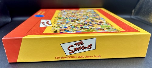 The Simpsons Jigsaw 550 Piece Double Sided Puzzle Checked MISSING GUIDE SHEET - 第 10/19 張圖片