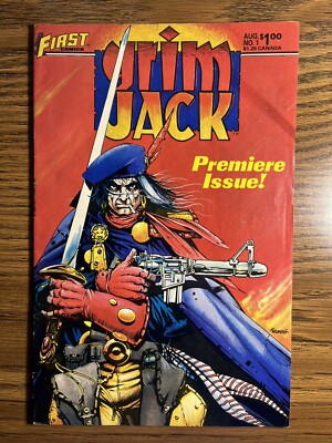 GRIMJACK 1 JOHN OSTRANDER STORY TIM TRUMAN ART 1ST SELF-TITLED FIRST COMICS 1984