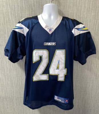 Reebok NFL Mens Navy Blue Chargers Mathews Football Jersey Size 48