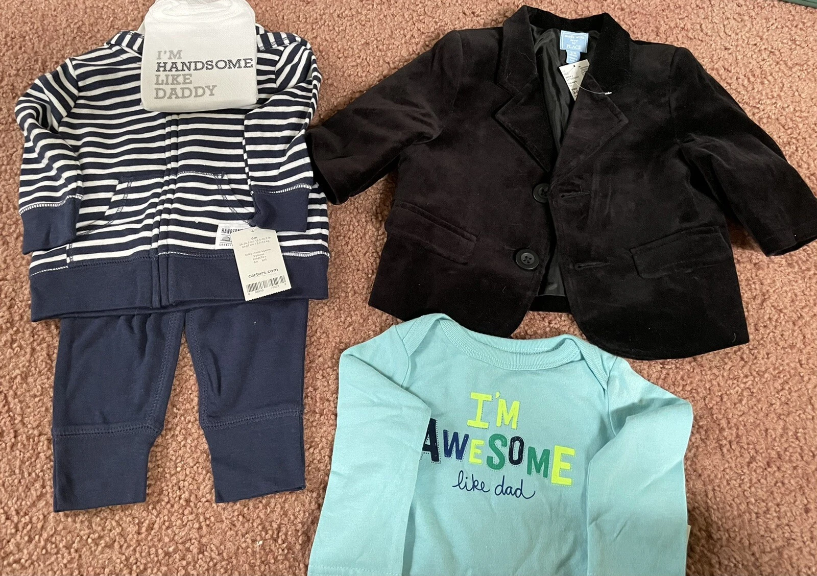 baby boy clothes 3-6 months lot