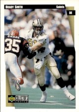 1997 Brady Smith Upper Deck NFL Football #279 Card