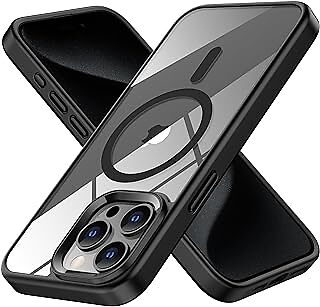 saputu Magnetic for iPhone 15 Pro Max Case|Compatible with MagSafe，[Military-G